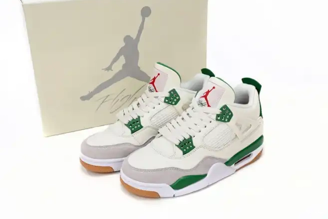 Cheap TBK Green Retro Pine SB Jordan 4 DR5415-103 0425